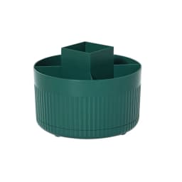 Desktop Rotating Makeup Organizer Cosmetics Storage Box Slot Makeup Versatile Holder for Brushes Office Supplie Bathroom Dresser