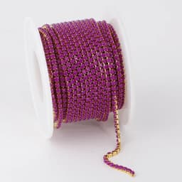 5yards 2mm Top Grade More Colors Acrylic Rhinestone Cup Chain Apparel Rhinestone Trim Sewing Strass Cup Chain For DIY Clothing