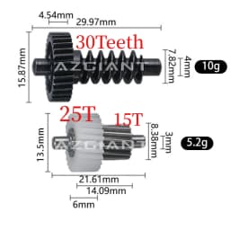 Side Folding Mirror Gear Rearview Motor Gears for Hyundai Tucson Sonata SANTAFE Kia New Carens K3 K5 Opirus Villa Gear Antirust