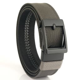TUSHI Hard Thickened gun hanging double-layer nylon cloth tactical belt for Men versatile outdoor automatic buckle men's belt