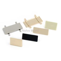 50/100PCS Big size Custom Label Making Your Brand For Tote Clothes Handbag Bags Purse Laser Personalized Name Tags Accessories