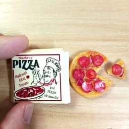 1/6 Scale Dollhouse Miniature Pizza Chicken Fried Chips Juice Mini Fast Food for Blyth BJD Doll House Kitchen Play Accessories