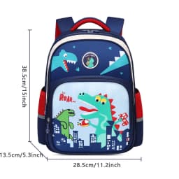 Cute Dinosaur School Backpack For Boys Elementary Kindergarten Kids School Bag