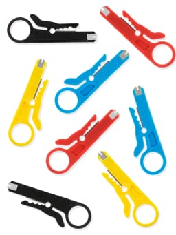 Cable Stripping Wire Cutter Crimping Tool Multi Stripper Knife Crimper Pliers Mini Portable Decrustation Electrical Straight