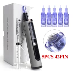 Hydrapen Microneedle Beauty Hydra Derma Pen with 5 Adjust or 12pin 24pin 36pin 42pin Rouna Nano 3D 5D Cartridge Skin Care Tool