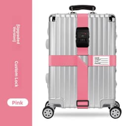 Travel Luggage Strap Cross Safety Fixation Baggage Tie down Cargo Bag Protection Buckle Rope Strengthening Band Accessories