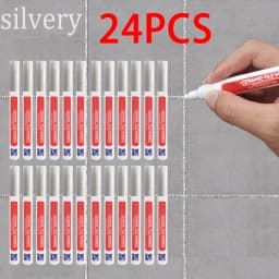 3PCS Tile Marker Tile Grout Repair Tile Grout RepairTiles Marker Joint Feeding Pen Tiles Paint Pen Erasable Whiteboard Marker