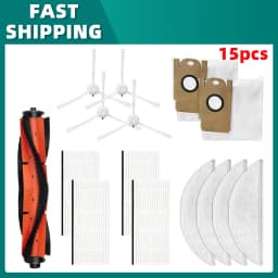 Compatible for Xiaomi Lydsto R1 /R1A /R1 Pro /S1 /L1 Parts Main Side Brush Hepa Filter Mop Pad Dust Bag Replacement Parts
