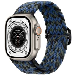 Nylon Strap For Apple Watch 12 11 10 9 8 7 46mm 42mm Adjustable Wristband iWatch Ultra4-3-2-1 49mm 6 5 4 SE 45mm 41mm 44mm Belt