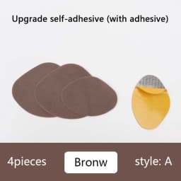 1 Set Heel Protector Adhesive Shoe Patches, Self‑Stick Repair Stickers for Sneakers, Shoe Accessories