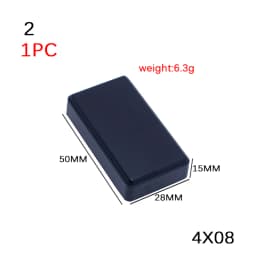70/100mm DIY Housing Instrument Storage Case White Black Waterproof Enclosure Boxes Electronic Project Box