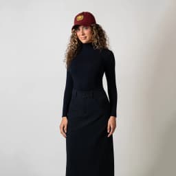 AP AW26 Women Elegant Stretch Pencil Skirt 4 Colors Available A-line