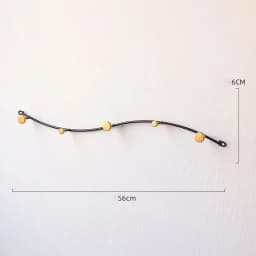 Iron Spray Paint Simple Wall Clothes Hanger Luxury Modern Creative Entrance Door Wall Clothes Hanger Living Room Furniture