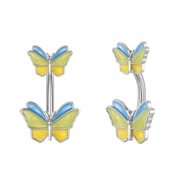 1PCS Butterfly Belly Button Rings Sunflower Navel Piercing Ring Navel Button Piercing Body Belly Piercing Jewelry 316L steel
