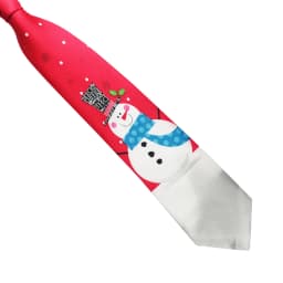 EASTEPIC Men's Neckties Light Thin Christmas Ties for Men Children's Toys Holiday Party Santa Claus Xmas Tree Snowflake Snowman