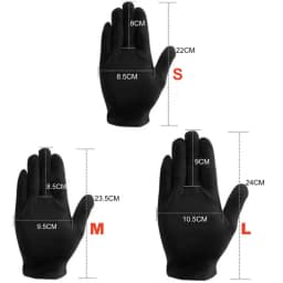 6-12Pairs Black Cotton Gloves Soft Moisturizing Overnight Eczema Cloth Gloves Stretch Washable Jewelry Inspection Working Gloves