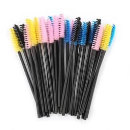  Hotting 5/50pcs Eyelash Brush False Eyelashes Extension Make Up Brushes Eyebrow Mascara Wand Applicator Makeup Supplies Tool