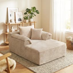 High Resilience Reclining Sofa Chair, Indoor Frameless Sofa Bed, Deep Seating Sleeper, Reading & Movie Lounge Chair, Cloud Soft