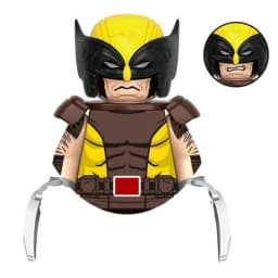 Blind Box Mini Building Blocks G0172 Figures Big Goblin Spiderman Iron Man Venom Captain Hawk Deadpool Armor Christmas Gifts Toy