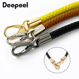 Deepeel 30-60cm Metal Buckle PU Leather Strap for Bags Handbag Handles Women Shoulder Bag Straps DIY Replace Purse Accessories