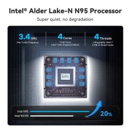 Beelink Mini S MINI S12 Intel Win 11 N5095 N95 Mini PC DDR4 8GB 128GB 16GB 256GB 512GB SSD Desktop Gaming Computer VS U59 Pro