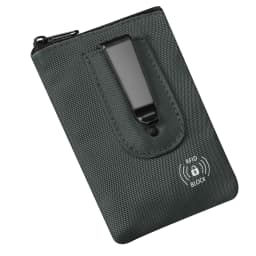 RFID Blocking Anti-Theft Hidden Clip Stash Money Belt Travel Pouch Credit Card/ID Cash Key Holder for Women & Men
