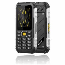 EAOR 4G Feature Keypad Phone Waterproof Rugged 4500mAh Power Bank High Brightness Torch Volume Side Key SOS One Click Dialing