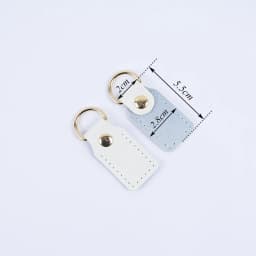 Hand Sewn Genuine Leather DIY Square Head Bag Pieces Replacement Strap Connectors Bag Buckle Accessories