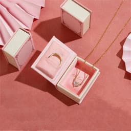 1PCS Flip Cover Book Shaped Jewelry Display Box Simple Earrings Ring Necklace Pendant Storage Box Portable Travel Jewelry Holder