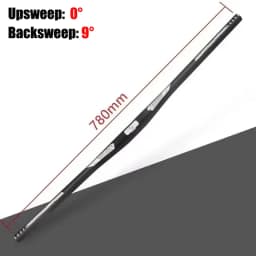 MTB Handlebar Aluminum Alloy Bicycle Handlebar for Road Mountain Bike Handlebar 31.8mm*650/720/780mm Steering Wheel for Bicycle