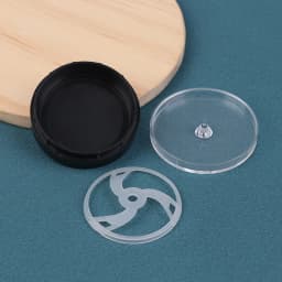 Watch Dial Screen Protector Storage Box With Transparent Dustproof Cover