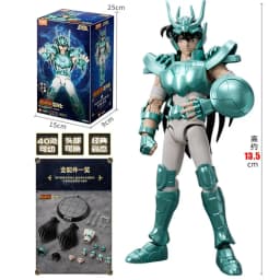 Original Anime Saint Seiya model kit toy Saint Seiya Phoenix Ikki Gemini Saga Shura Camus Action Figure Splicing Toy collect
