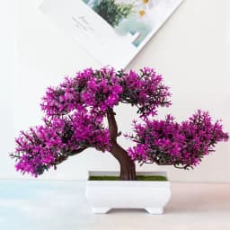 Artificial Plant Lily Flower Pinecone Potted Plants Home  Wedding Living Room Table Shop Decor Artificial Aquatic Plants Bonsai