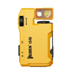 WUBEN G5 Rechargeable EDC Powerful RGB Flashights, 400 Lumens Portable Flat Mini Flashlights, Magnetic Keychain Light
