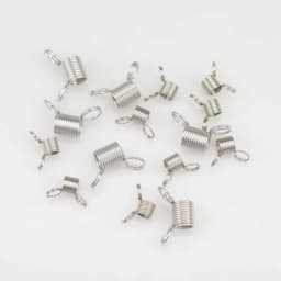 10 Pcs Beads Stopper Mini Spring Clamps Creative Bead Wire Ends Jewelry Making Tool for DIY Handmade Bracelets Necklace