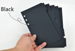 A4 A5 B5 A6 Color Index Page Craft Classification Page Loose-Leaf Book Separator Sheet Handbook Separator Office Accessories
