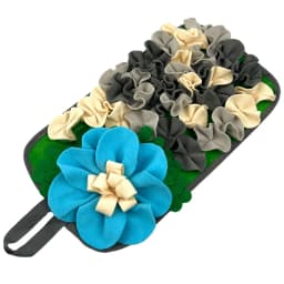 Small Animal Feeding Mat Suitable for Rabbits, Hedgehogs, Guinea Pigs, and Mice Interactive Cute Floral Design Fun Feeding Mat