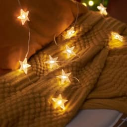 1pc 72LED Star Curtain Lights Charming Fairy Tale Star Shape Hanging Lamp Perfect For Bedroom Wall Courtyard Wedding Party Decor