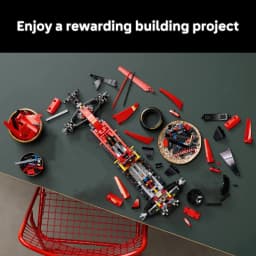 Technical 1361/1639PCS 1:8 Scale SF24 RB20 Racing Car MOC Replica Exclusive DIY Assembly Advanced Construction Kit Birthday Gift