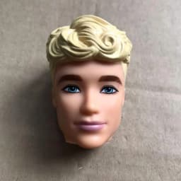 1/6 Scale Male Doll Head with Super White Beige Brown Skin for DIY Makeup Practice Collectible Figure Accessory Part