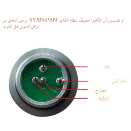 Sewer Pipe Inspection Camera Head, SYANSPAN 23mm/17mm Drain Sewer Pipeline Industrial Endoscope Camera Parts Replacement NO Skid