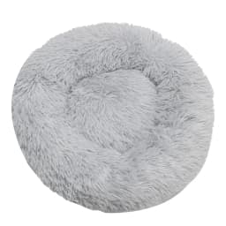 Round Large Dog Bed Winter Warm Plush Dog Bed for Medium Dog House Sleeping Dog Kennel Removable Small Cat Sofa Accessories