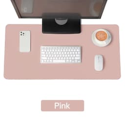 Large Size Office Computer Desk Protector Mat PU Leather Waterproof Non Slip Mouse Pad Desktop Keyboard Desk Pad Gaming Mousepad