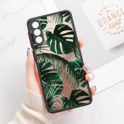Palm tree Leaves Phone Case For Samsung A54 5G Cases Samsng A 54 A55 A35 A34 A53 A52S A33 A32 A50 A51 A23 A22 A14 A13 A05S Cover