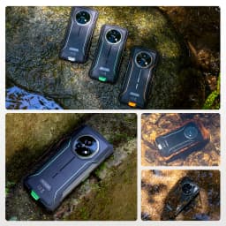 DOOGEE Fire 5 Pro Gemini Ai Rugged Phone 13000mAh Battery Helio G81 24GB RAM (4+20) 128GB ROM 6.6" 90Hz Global Version Smartphones