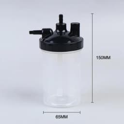New Plastic Oxygen Bubbler Bottle Humidifier Water Humidification Bottle For Oxygen Regulator Concentrator Tool Accessories