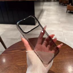 Ultra Thin Transparent HD Hard PC Case For iPhone 18 17 Pro Max Air 16 15 14 13 12 Plus Slim Simple Clear Matte Frosted Cover