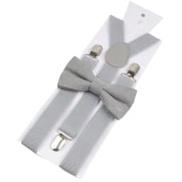 Adjustable Elastic Leather Suspenders Bowtie Set Men Women Sage Green Braces Straps For Wedding Y-Back Shirt Accessories Gift