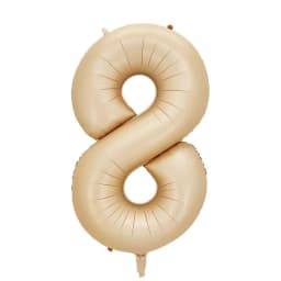 32/40inch Cream Number Balloons 1-9 Digital Foil Balloon For 1st Girl Kids Adult 18 30 Birthday Party Decoration Air Helium Ball