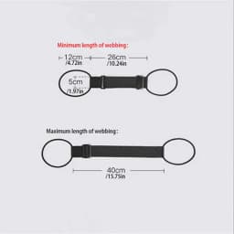 Adjustable Elastic Luggage Strap Carrier Strap Baggage Bungee Belts Suitcase Travel Security Carry On Straps